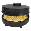 Clatronic WA 3832 máquina de waffles em forma de coração, preto