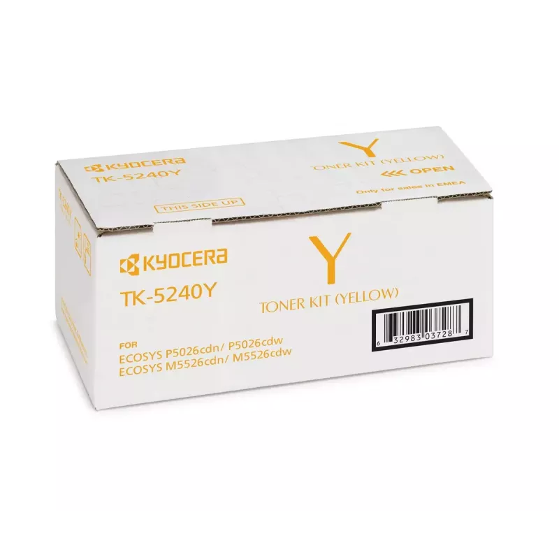 Cartucho de toner Kyocera TK-5240Y 3000 páginas amarelo