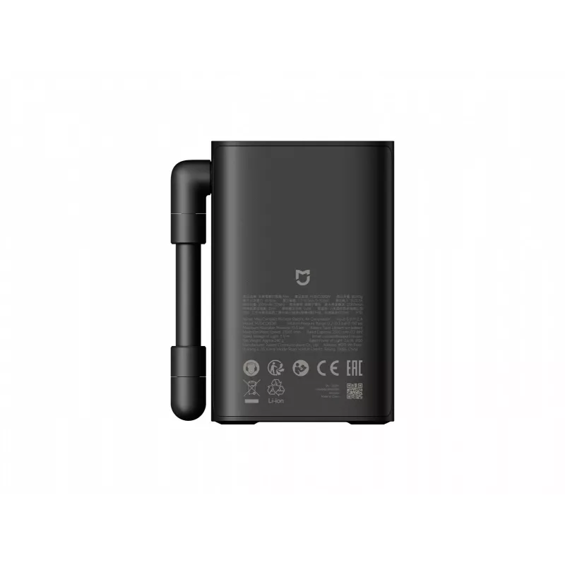 Compressor de ar elétrico portátil Xiaomi Mijia Compact (bateria integrada, 0,24 kg peso líquido)