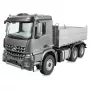 Camião basculante telecomandado Amewi Mercedes Arocs 6x6 1:14 RTR antracite, escala 1:14, tração 6x6