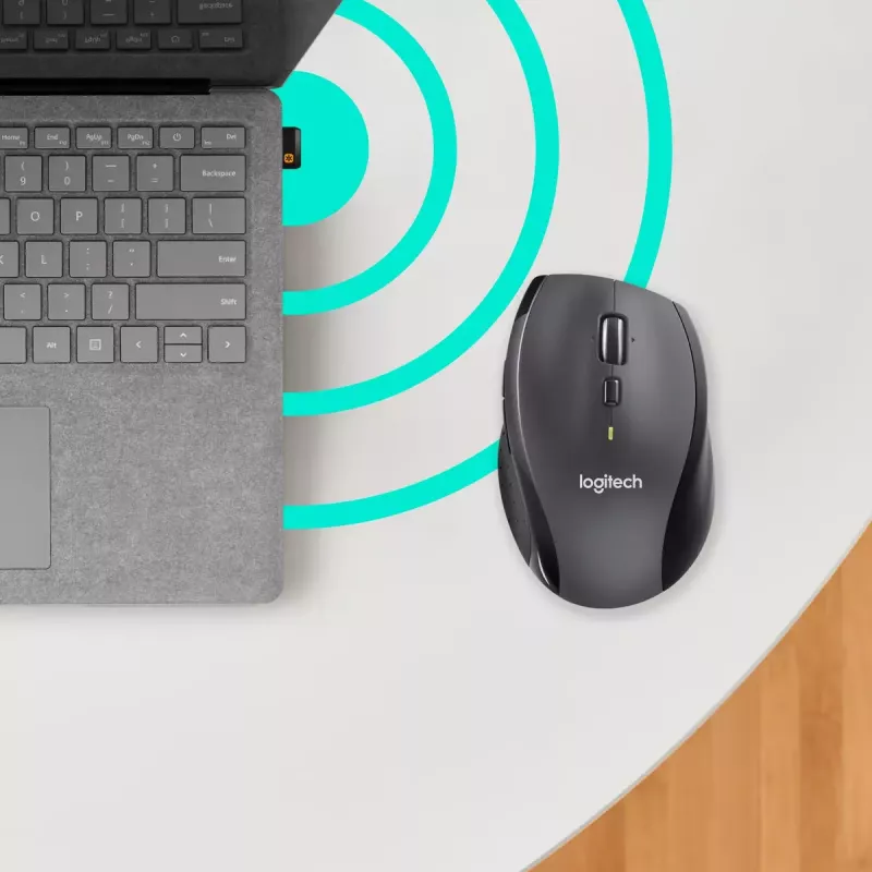 Rato Logitech Marathon M705 sem fios USB preto