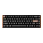 Teclado mecânico sem fios Keychron K6 HE Special Edition – interruptores Gateron Double-Rail, layout compacto 65%
