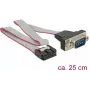 Cabo de rede blindado (STP) C2G Cat6a com alívio de tensão - cabo de patch - RJ-45 (M) para RJ-45 (M) - 0,5 m - STP - CAT 6a - moldado, sem patilha, flexível - cinzento