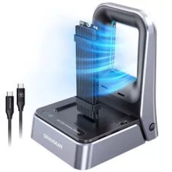 Docking station GrauGear G-M2DK2-40G para SSD M.2 PCIe Gen4x4 NVMe (caixa externa, uma baía)