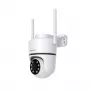 Câmara IP Foscam PD5 5MP branca — câmara de vigilância para rede exterior e interior, resolução 5 MP