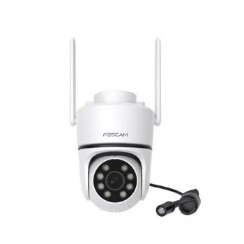 Câmara IP Foscam PD5 5MP branca — câmara de vigilância para rede exterior e interior, resolução 5 MP