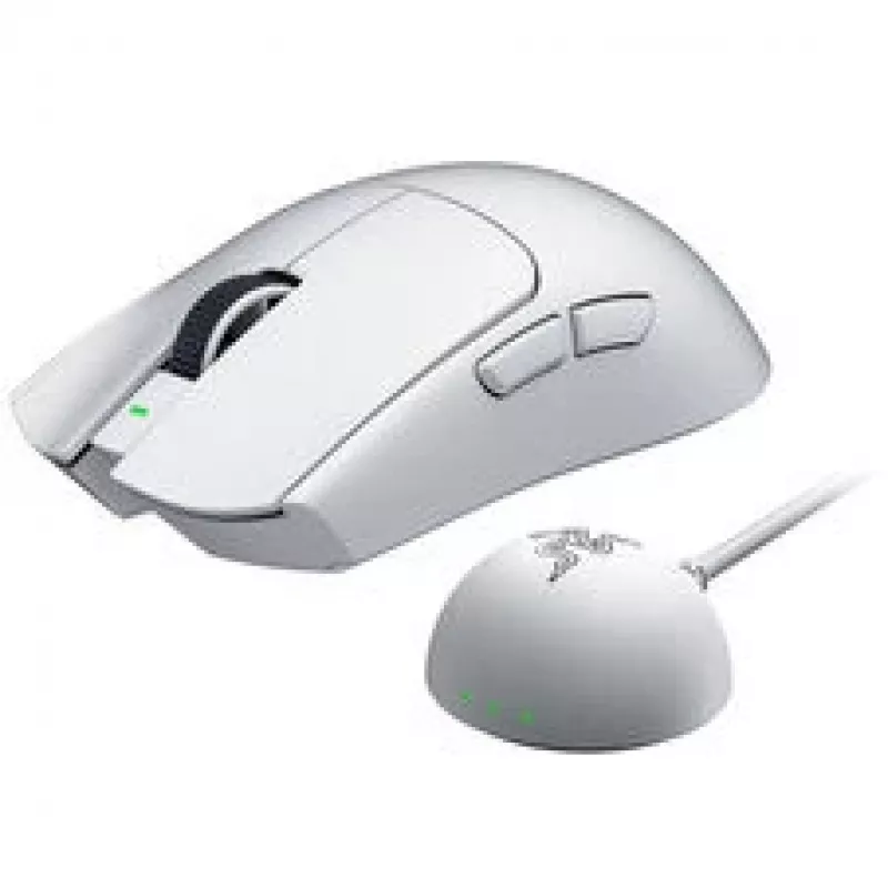 Rato gaming Razer Viper V4 Pro branco – sem fios, 50 g ultraleve, 50.000 DPI
