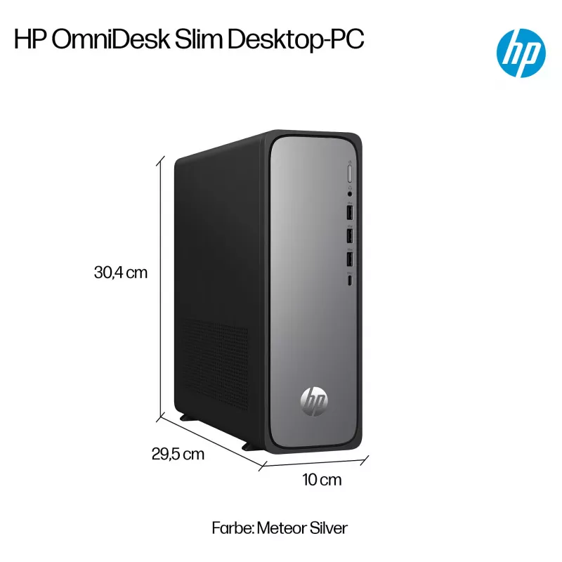 HP OmniDesk S03-0055ng Intel Core i5-14400 Desktop Torre Fina - Sistema completo - Core i5