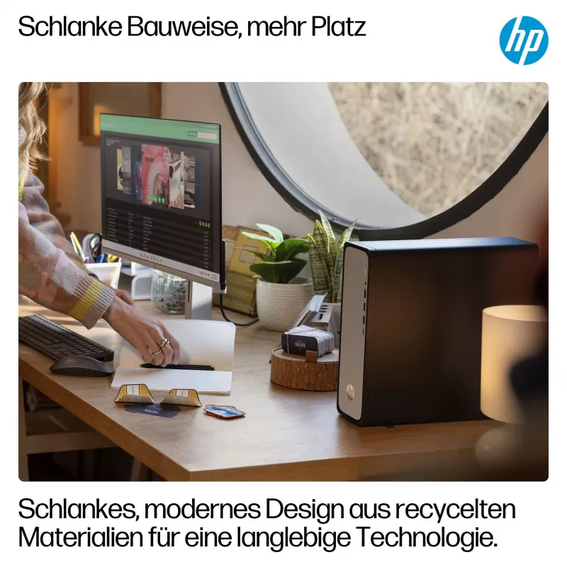 HP OmniDesk S03-0055ng Intel Core i5-14400 Desktop Torre Fina - Sistema completo - Core i5