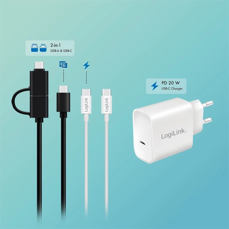 Hub USB 3.2 Gen 1, 4 portas, USB-A/C, interruptor on/off