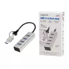 Hub USB 3.0 4 portas USB-A 5 Gbit/s