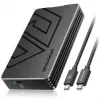 Caixa externa para SSD M.2 GrauGear G-M2U4-40G01 com PCIe 4.0 e USB‑C