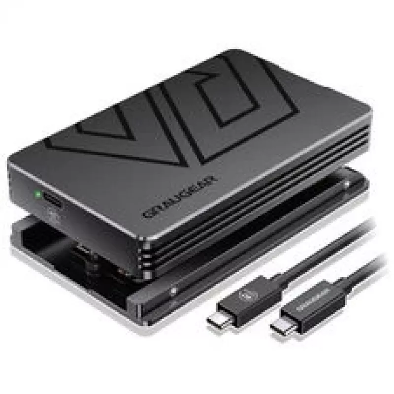 Caixa externa para SSD M.2 GrauGear G-M2U4-40G01 com PCIe 4.0 e USB‑C