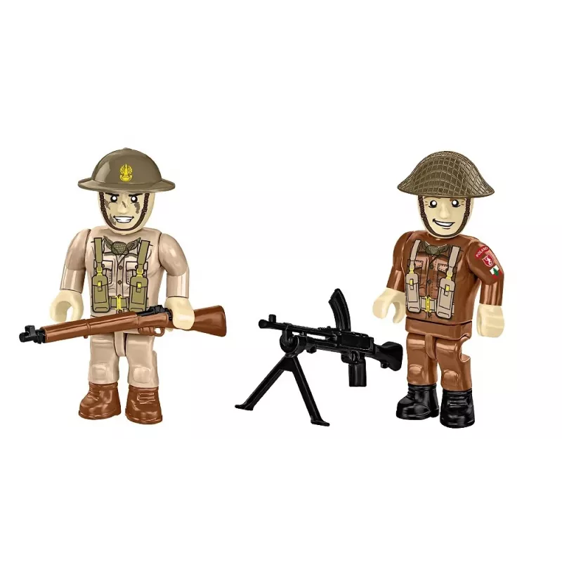 Blocos de construção Cobi Blocks Batalha de Monte Cassino diorama militar histórico COBI-2063
