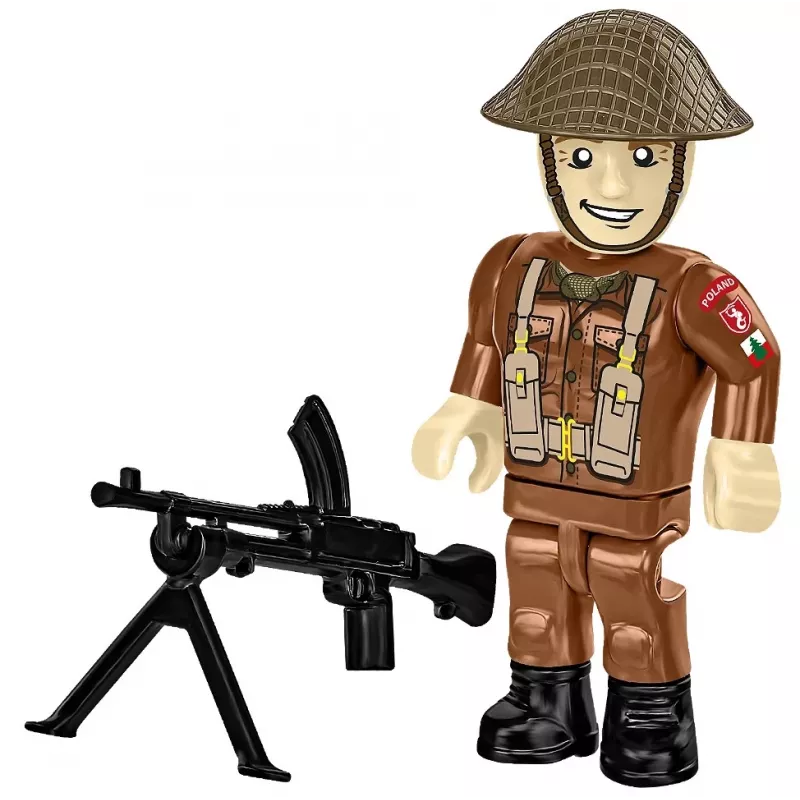 Blocos de construção Cobi Blocks Batalha de Monte Cassino diorama militar histórico COBI-2063