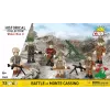 Blocos de construção Cobi Blocks Batalha de Monte Cassino diorama militar histórico COBI-2063