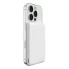 Powerbank Belkin BPD010hqWH 5000 mAh, carregamento sem fios 7,5 W, USB-C, branco