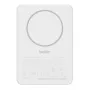 Powerbank Belkin BPD010hqWH 5000 mAh, carregamento sem fios 7,5 W, USB-C, branco