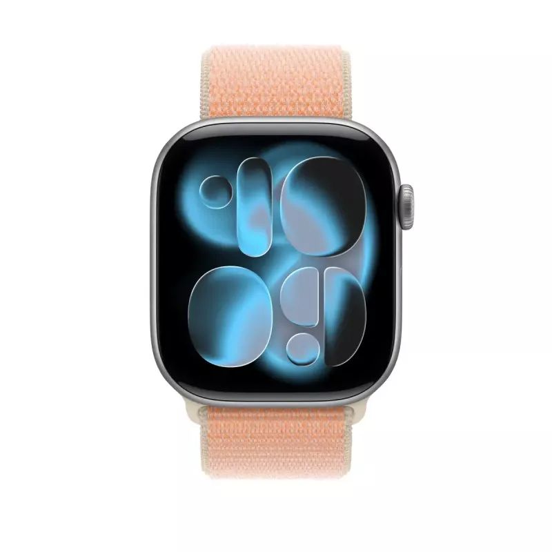 Pulseira Apple 46mm Cantaloupe Sport Loop, laranja, para Apple Watch 46mm