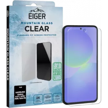 Película de proteção de ecrã Eiger Mountain Glass Clear para Galaxy A37/A36/A56/S24 FE (EGSP01118)