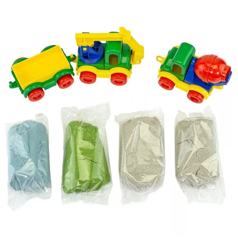 Brinquedo de arte e trabalhos manuais TUBAN Tuban TU3865 — conjunto de areia dinâmica (Fluffy), fabricado na Polónia