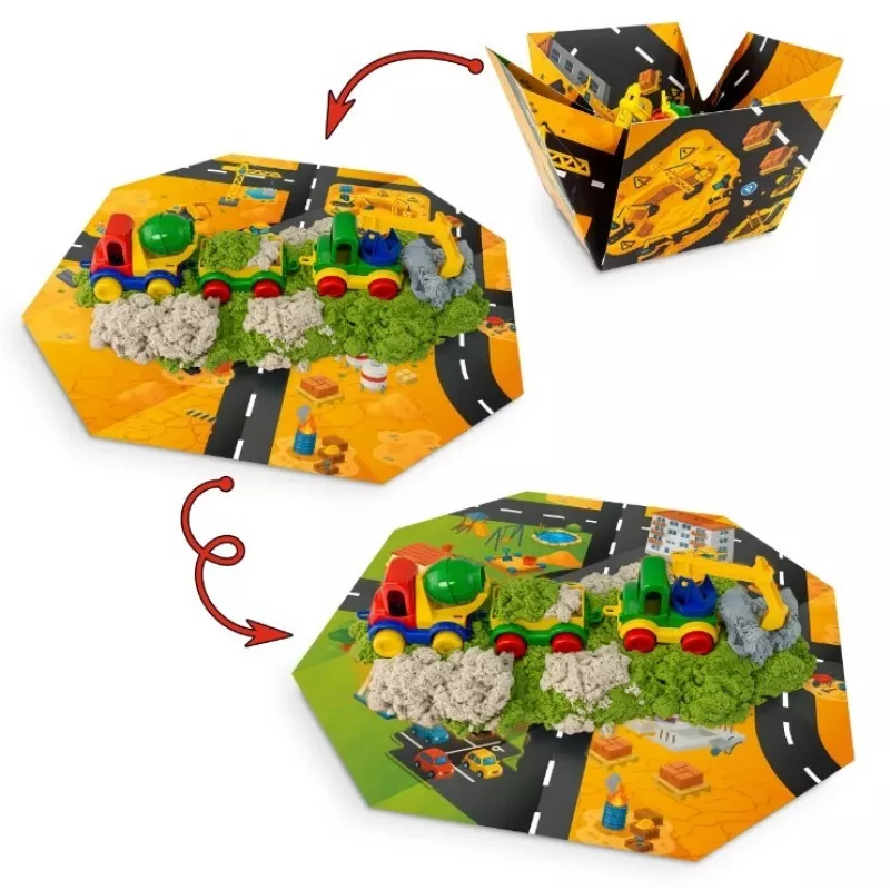 Brinquedo de arte e trabalhos manuais TUBAN Tuban TU3865 — conjunto de areia dinâmica (Fluffy), fabricado na Polónia