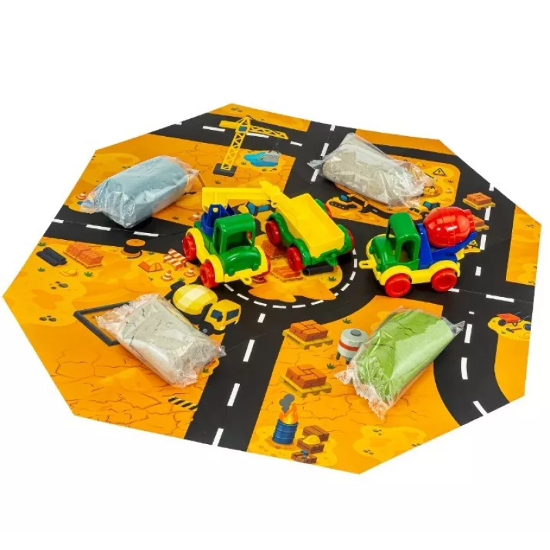 Brinquedo de arte e trabalhos manuais TUBAN Tuban TU3865 — conjunto de areia dinâmica (Fluffy), fabricado na Polónia
