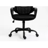 Cadeira de escritório ActiveJet YK507 preta – cadeira giratória ergonómica, tecido/PU, altura ajustável