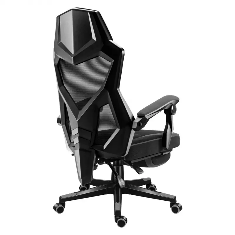 Cadeira de gaming huzaro Combat 3.1 cinzenta — assento ergonómico ajustável para gamers