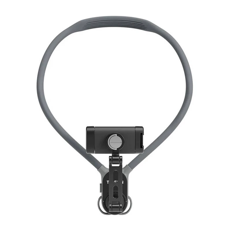 Suporte de pescoço Telesin S2-HNB-02 com suporte para telemóvel – suporte de smartphone para usar ao pescoço para filmar e ver mãos livres