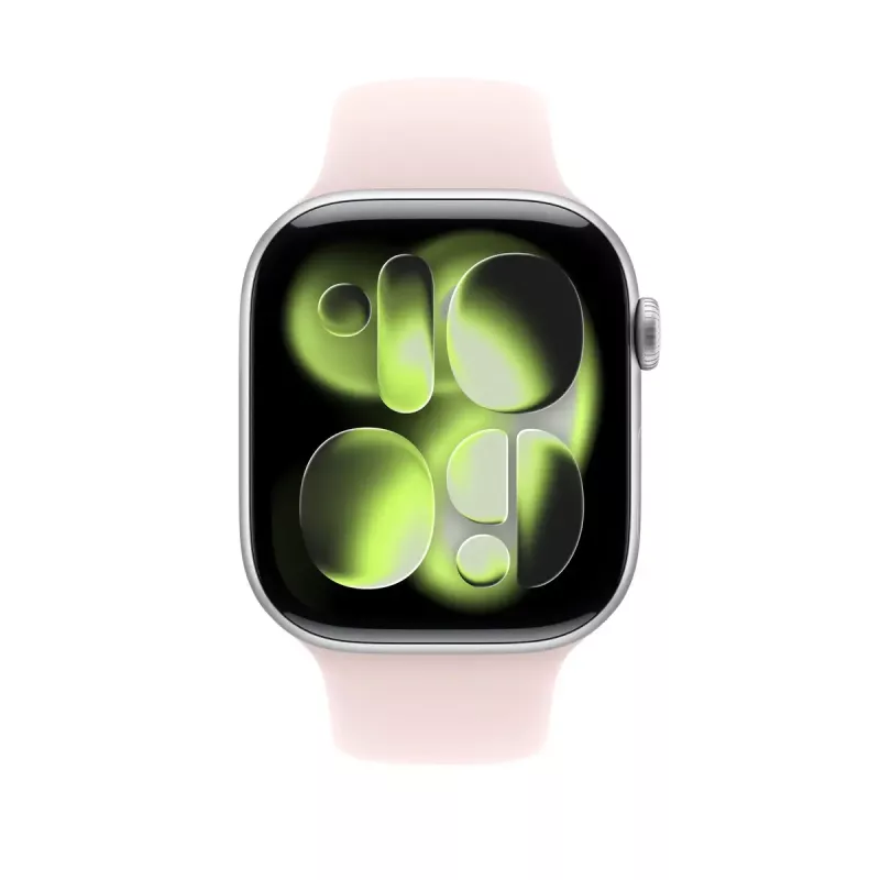 Pulseira desportiva para smartwatch Apple 46 mm Soft Pink M/L – pulso 160–210 mm