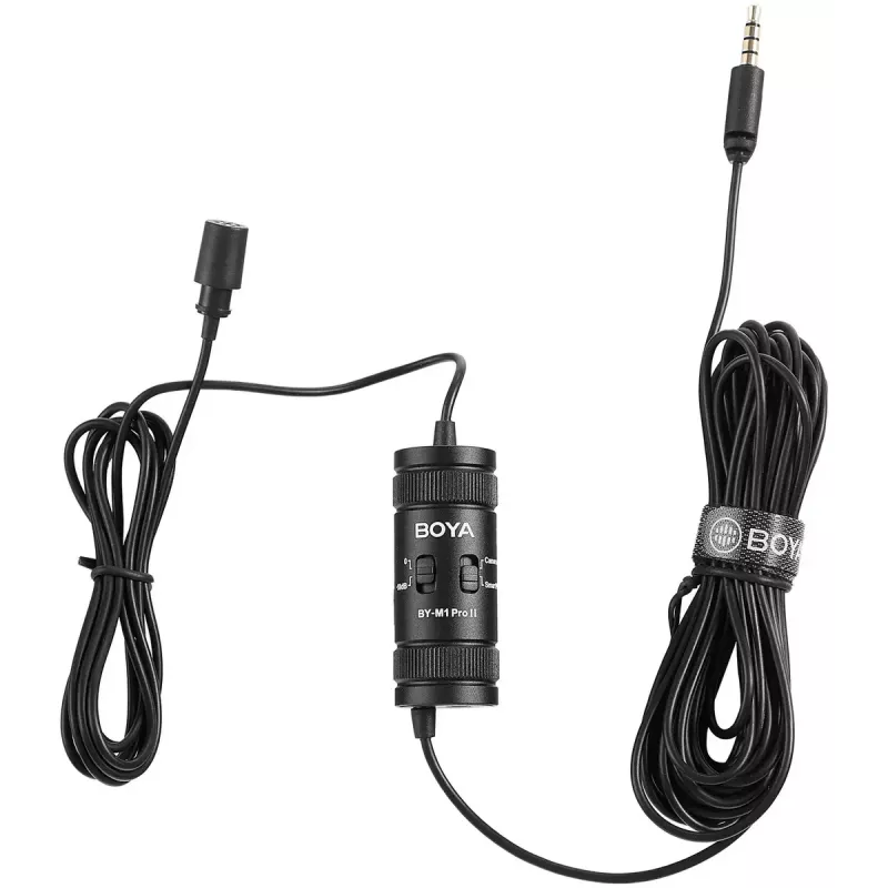 Microfone Boya BY-M1 Pro II Lavalier