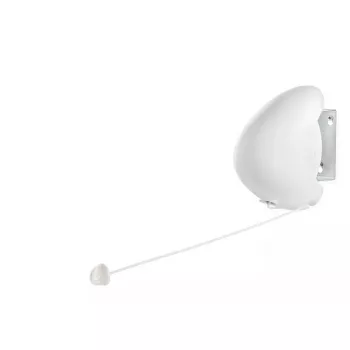 Estendal de parede Leifheit Rollfix Single 80 Longline – estendal retrátil que poupa espaço
