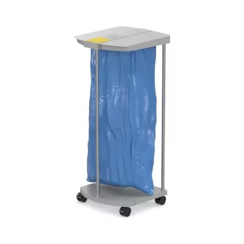 Suporte de sacos do lixo autónomo Hailo ProfiLine MSS XXXL — interior, alumínio/metal/plástico, 430×450×970 mm