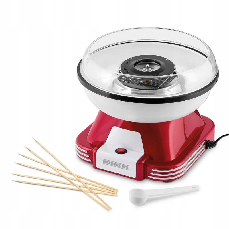Máquina de algodão-doce HEINRICH'S HZW 8322 – aparelho de mesa para algodão-doce