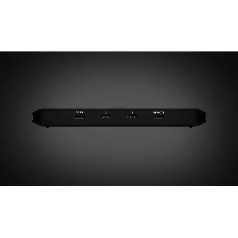 Comutador de partilha USB 3.2 Gen1 2x4 ATEN US5324 com host A + C e 4 portas de dispositivo