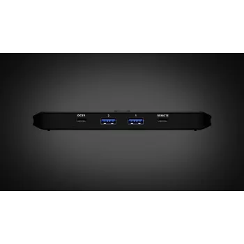 Comutador de partilha USB 3.2 Gen 1 ATEN US4324 — 2x host para 4x dispositivo, interfaces USB-A/USB-C, 5 Gbit/s