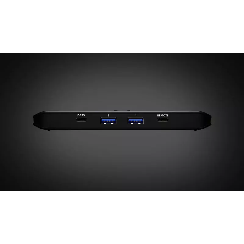 Comutador de partilha USB 3.2 Gen 1 ATEN US4324 — 2x host para 4x dispositivo, interfaces USB-A/USB-C, 5 Gbit/s