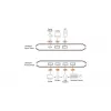 Comutador de partilha USB 2.0 ATEN US4224 — 2x host para 4x dispositivo, 480 Mbit/s, preto