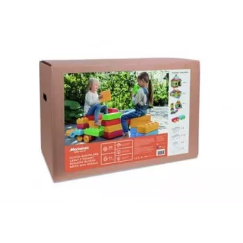 Conjunto de blocos Marioinex MI-0025CB — conjunto de 30 peças para brincadeira imaginativa