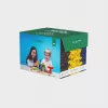 Blocos de construção Marioinex Mini Waffle 302 peças — conjunto de construção empilhável e encaixável