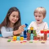 Blocos de construção Marioinex Mini Waffle 302 peças — conjunto de construção empilhável e encaixável