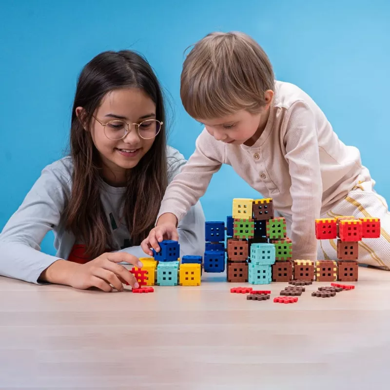 Brinquedo de construção Marioinex Klocki Waffle Mini Blocks — 502 peças