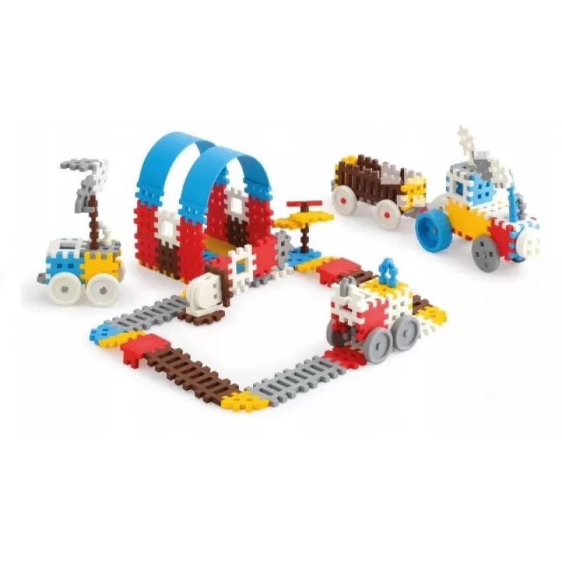 Blocos de construção Marioinex Mini Waffle Set 1 — 140 peças
