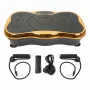 Plataforma vibratória Extralink para treino fitness Moonwalk Spinmove Gold
