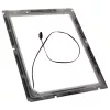 Lamptron moldura LED ARGB para placa-mãe ATX – preto