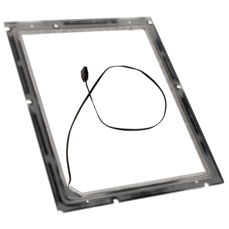 Lamptron moldura LED ARGB para placa-mãe ATX – preto