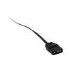 Lamptron moldura LED ARGB para placa-mãe ATX – preto