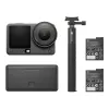 Câmara de ação DJI Osmo Action 6 Adventure Combo — 38 MP, 4K Ultra HD, CMOS de 1/1,1 polegadas, campo de visão de 155°, zoom digital de 2x