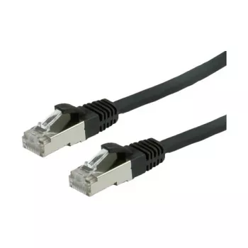 Cabo de rede VALUE Cat.6 Classe E S/FTP PiMF LSOH preto 10m